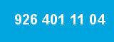 926 401 11 04